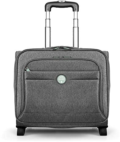 Port Designs Trolley Sac à roulettes Yosemite eco pour Ordinateur Portable. tabette Tactile & Document Format iata 15.6-16 Pouces 25 litres Gris