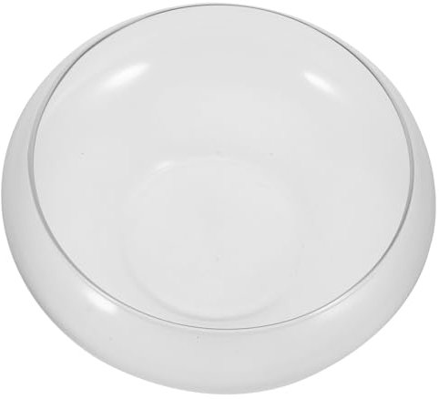 Operitacx Blumentopf Aus Glas Runde Hydroponischer Pflanzenhalter Absturzsicherungsset Fischschalen Für Goldfische Aquarium-Desktop Fischhalter Groß Hydroponischer Behälter Büro Schreibtisch