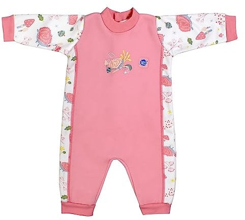 Splash About Warm in One Maillot de Bain Bébé Isolé en Fleece, Forest Walk, 6-12 Mois