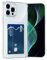 AKABEILA Case for iPhone 15 Plus Clear Slim Phone Case Soft TPU Wallet Case Bag Cover with Card Slot Holder Shockproof 6.7