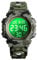 Dayllon Digitaluhr Kinder Uhren für Jungen Armbanduhr Kinder Outdoor Sport 50M Wasserdicht Elektronische 12/24 H Wecker Stoppuhr/Kalender/LED-Licht/Datum Junge Mädchen Camo Green XS(3-10 Year Old)