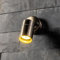 CGC Lighting Foco de pared exterior orientable de acero inoxidable, bombilla GU10 reemplazable, LED, Apliques de exterior (Plata)