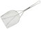 Écumoire en Acier Inoxydable avec Longue Poignée, Louche Écumoire de Friteuse Poignée Écumoire de Crépine à Mailles Fines pour Friteuse de Cuisine, écumage de Graisse et de Mousse(46,5x15cm)