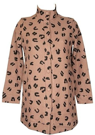 RAGNO Vestaglia da camera donna corta giacca aperta davanti con bottoni e tasche laterali eco pile invernale articolo DM24NR, 851F Fantasia rose quartz, 52