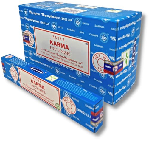 Satya Räucherstäbchen x LAVISA, Meditation, Aromatherapie, Duft (Karma)