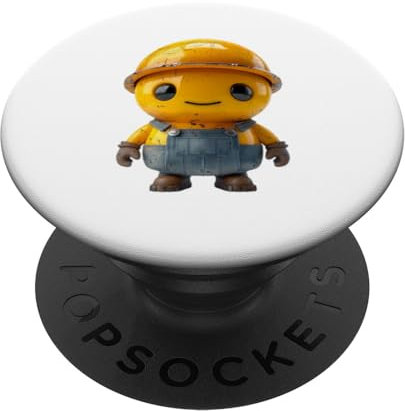 Bauarbeiter Bauunternehmer Architekt Arbeiter Bau PopSockets mit austauschbarem PopGrip