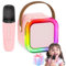 Geschenke Mädchen Karaoke Maschine Kinder: Wowstar Karaoke Mikrofon Kinder - Mini Karaoke Set mit Mikrofon - Kinder Spielzeug Geburtstags Geschenke für 3-12 Jahre Mädchen Musikinstrumentzubehör