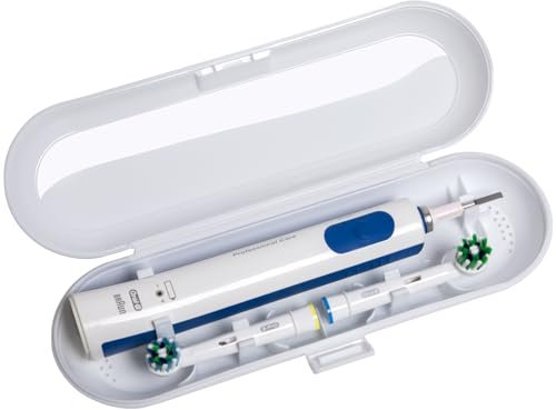Nincha Reiseetui für elektrische Zahnbürsten für Oral B und Philips Sonicare, Weiß