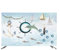 LVYUDS Étanche à la Poussière Protection Solaire Protections écrans TV, Tissu élastique Plusieurs Motifs pour Différent Occasions en Vigueur 32-80 Pouces Téléviseur LCD(75 inches,Dolphin)