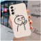 Custodia Carina Compatibile con Samsung Galaxy A54 5G - Comoda Cover in TPU Morbido Mostro Ciliegia Animali Cartoni Case