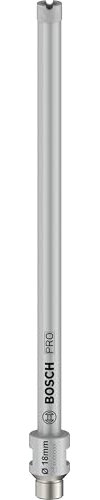 Bosch 1 broca húmeda Pro para broca de diamante, G1/2 (para hormigón, hormigón armado, diámetro de 18 mm, accesorio profesional de broca de diamante)