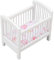 1:12 Puppenhaus Mini Möbel Krippe, Mini Haus Holz Puppenwiege Dekoration Verzierung Miniatur Babybett Modell