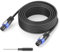 Jumwa 2M Speakon zu Speakon Lautsprecherkabel 12 Guage Cord Wire für Audio-Verstärker mit Twist Lock für DJ/PA Heavy Duty Audio