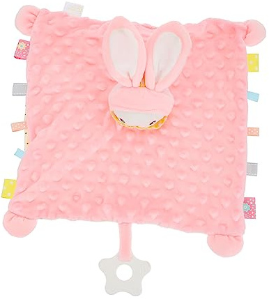 1pc Baby Beschwichtigen Spielzeug Handtuch Cartoon Baby Kauen Handtuch Spielzeug Für 0-1 Jahre Altes Baby Handpuppe Bunny Baby Produkt