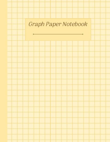 Pastel Yellow Graph Paper Composition Notebook: Aesthetic Quad Ruled Notebook for School, Work