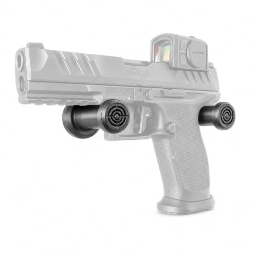 WAIDEX Magnetischer Pistolenhalter für Waffenschrank – 2er Set Gun Magnet Halterung – SWaffenhalterung für Kurzwaffen – Montage für Safe & Schrank