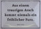 RV Blechschild 10x15 cm Aus einem traurigen Arsch Spruch Sprüche Sign Blechschilder Schild Schilder 059