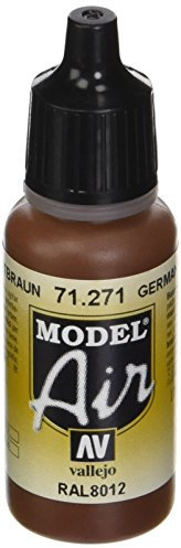 AV Vallejo Model Air, 17 ml, Rotbraun