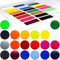 28,38€/m² POLI TAPE FlockFolie 401 Neon Grün 0,5m x 1m Tubitherm PLT Poli Flock Folie für T Shirt und Bekleidung