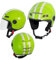 A-Pro Motorradhelm Motorrad Roller Offenes Jet Helm Viser ECE 22-06 Grün M