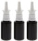 Leere Bouteille de nez en verre violette avec vaporisateur pour doigt et vaporisateur costex
