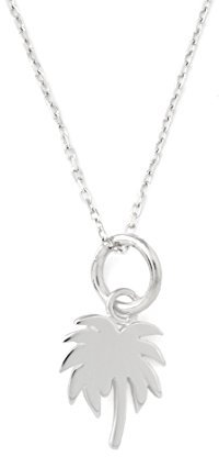 925 Sterling Silber Halskette 'Palme' Kokospalme