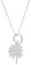 925 Sterling Silber Halskette 'Palme' Kokospalme