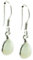 RIYO prehnit 925 sterling silver elegantes handgefertigtes ohrringgeschenk de