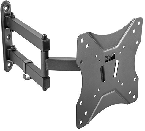 RICOO Supporto TV parete S7222 Girevole Inclinabile Televisore 23-42 (58-107 cm) Staffa universale Televisione LED/LCD/Curvo VESA 75 x 75-200 x 200