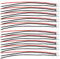 10pcs JST-XH 2S 3S 4S 5S 6S Balance Verlängerungskabel Kabel mit 15cm 22awg Silikonkabel (2S)