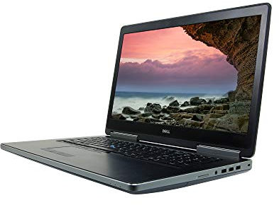 Dell Precision 7710 Laptop FHD de 17.3 pulgadas, Core i7-6820HQ 2.7GHz, 32GB RAM, unidad de estado sólido de 1 TB, Windows 10 Pro 64Bit, (renovado)