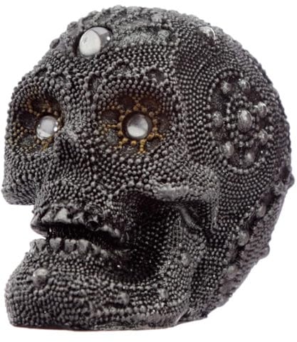 Puckator Deko-Schädel, silberfarben (klein)