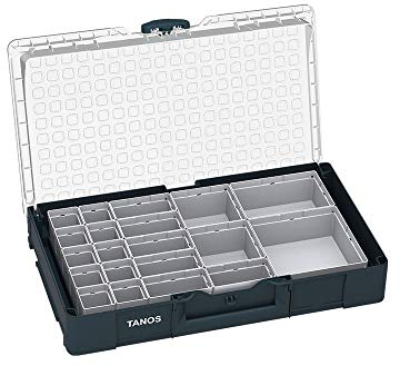 TANOS Systainer³ Organizer L 89 mit 20 Boxen anthrazit (RAL 7016) 83500007