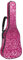 Gitarrentasche mit Reißverschluss, wasserdicht, weich, für Bassgitarre, Akustik- und klassische Folk-Gitarre, Pink mit Glitzer-Effekt