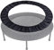 APJJ Trampolin Randabdeckung 81-152cm, Indoor Erwachsene Fitness Umrandung, Wasserdichtes Oxford-Tuch ZubehöR Ersatzteile, Schwarz, 32in 81cm