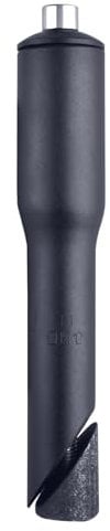 Azarxis Fahrradlenker Vorbau Adapter, Vorbauverlängerung Schaftvorbau-Adapter 22,2 mm / 25,4mm × 150mm, Fahrrad Gabel für MTB Rennrad (Schwarz, 25,4mm)