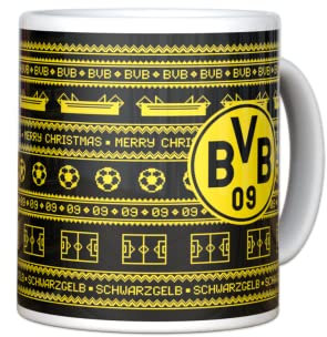 Borussia Dortmund BVB-Tasse Weihnachten