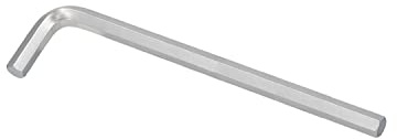 Langer Inbusschlüssel, Chromstahl, 2,0 mm.