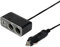 TURBOCAR - Chargeur allume cigare - Multiprise allume cigare - Avec double port USB et 2 ports 12V + 2 ports USB 5V 1000mA - Longueur: 1.25m - Permet de recharger plusieurs appareils