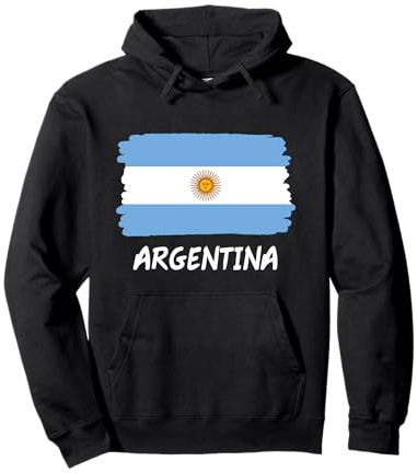 bandera argentina Sudadera con Capucha