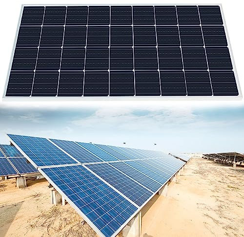 RayGenius 200w Panel Solar, 800w Kit De Panel Solar Monocristalino Flexible MóDulo Fotovoltaico con Controlador De 40a para 18v BateríA De Carga De La BateríA del Coche,twopieces