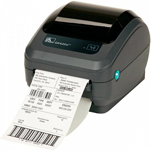 ZEBRA GK42-202221-000 GK420 DT 203DPI USB 10/100 EPL&ZPL II DISP G2 SE (Renewed)