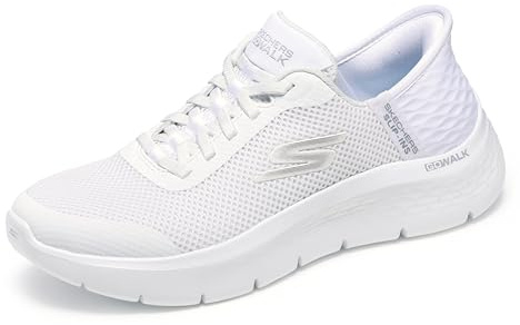Skechers Women's Go Walk Flex Grand Entry, White, 5.5 UK
