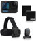 GoPro HERO11 Black Bundle – inklusive HERO11 Black Kamera, Kopfband + QuickClip und Enduro-Akku (insgesamt 2)