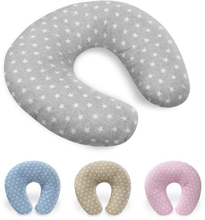 Interbaby - Stillkissen Maternity, Sterne Grau