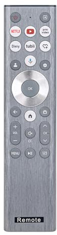 ALLIMITY ERF6A80 Voice Remote Control Compatible with Hisense ULED 4K TV U7 A7 U8 U9N 98UX Series