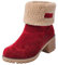 Generisch warehouse deal Damen Winterstiefel Wasserdicht Warm Gefütterte Schneestiefel Winterschuhe Damen Chelsea Mit Rutschf warehouse deal retourenware on schuhe damen sale