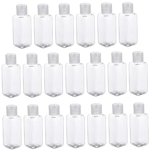 BELLIFFY Bouteilles Vides Rechargeables De 50 Ml Pour Les Voyages Mini Bouteilles De Voyage Dextérieur En Tpe