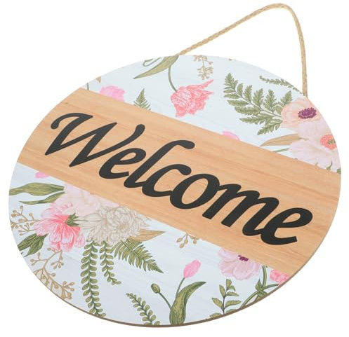 MAGICLULU Willkommensschild Türhänger Neon Hausnummern Schilder Türnummernschild Leuchtplakat Solar Willkommenskränze Für Die Haustür Leuchtschildleiste Individueller LED