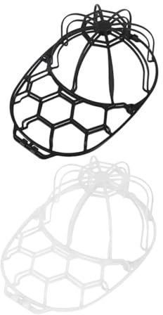 Hemobllo 2stücke Kappenwaschmaschinenkäfige Für Baseballkappen Hutreinigungsständer Zum Waschen Kompaktes Design Für Einfache Lagerung Und Nutzung